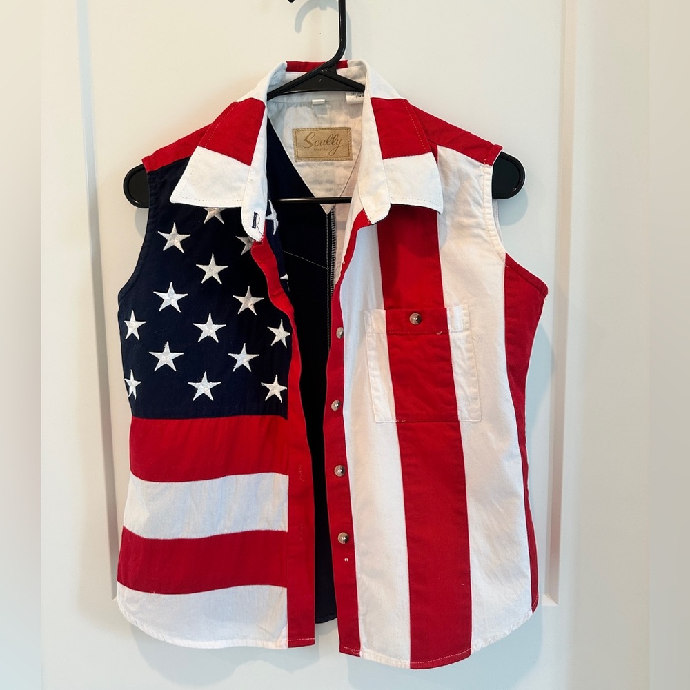 American Flag Vest
